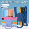 360 Rotating Soft Silicone Kids Safe Case For OPPO Pad Air 10.36inch Handle Kickstand Protective Tablet Cover