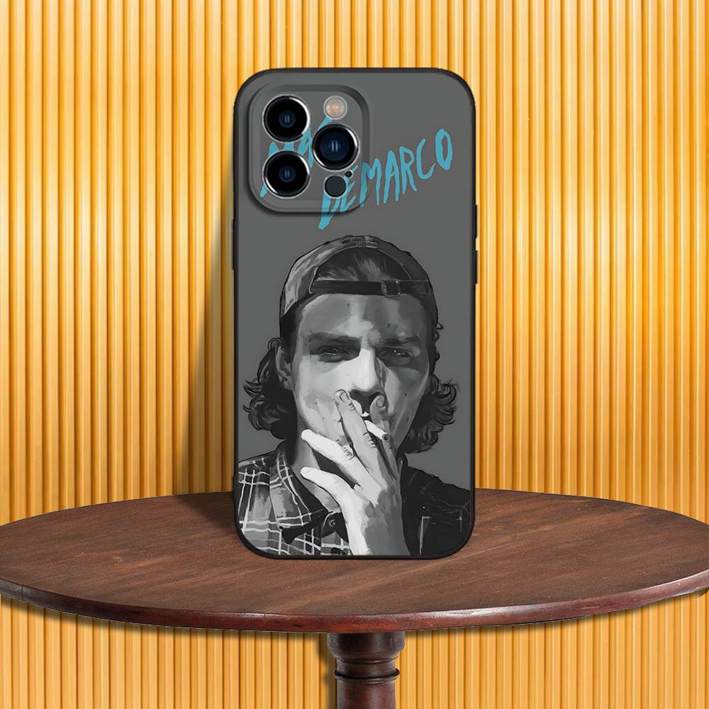 Mac D-DeMarco Singer Phone Case For iPhone 17,16,15,14,13,12,11,Pro,Max,Plus,X,XS,SE4,E,Mini,Soft Black Case