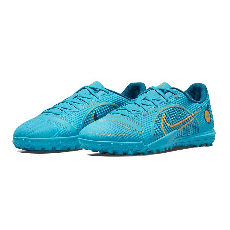 Nike Детские футбольные бутсы Mercurial Vapor 14 Academy TF Синие DJ2863-484