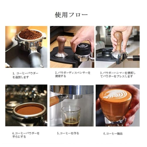 Washable Silicone Tamper Mat for Espresso, Coffee, and Coffee Supplies, Protects Tables and Holders for Home and Commercial Use (Medium)