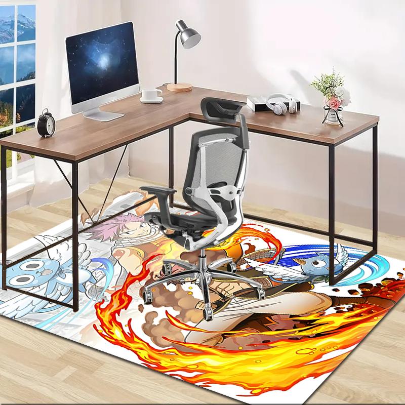 1pc Fairy Tail2 Design Area Rug - Non-Slip, Soft & Cozy Floor Mat for Living Room, Bedroom, Office - Indoor/Outdoor Decorative Carpet