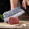Hand Forged Chopping Knife Multi-purpose Chopping Kitchen Knives Stainless Steel Chef's Slicing Knife Sharp Meat Butcher Cleaver