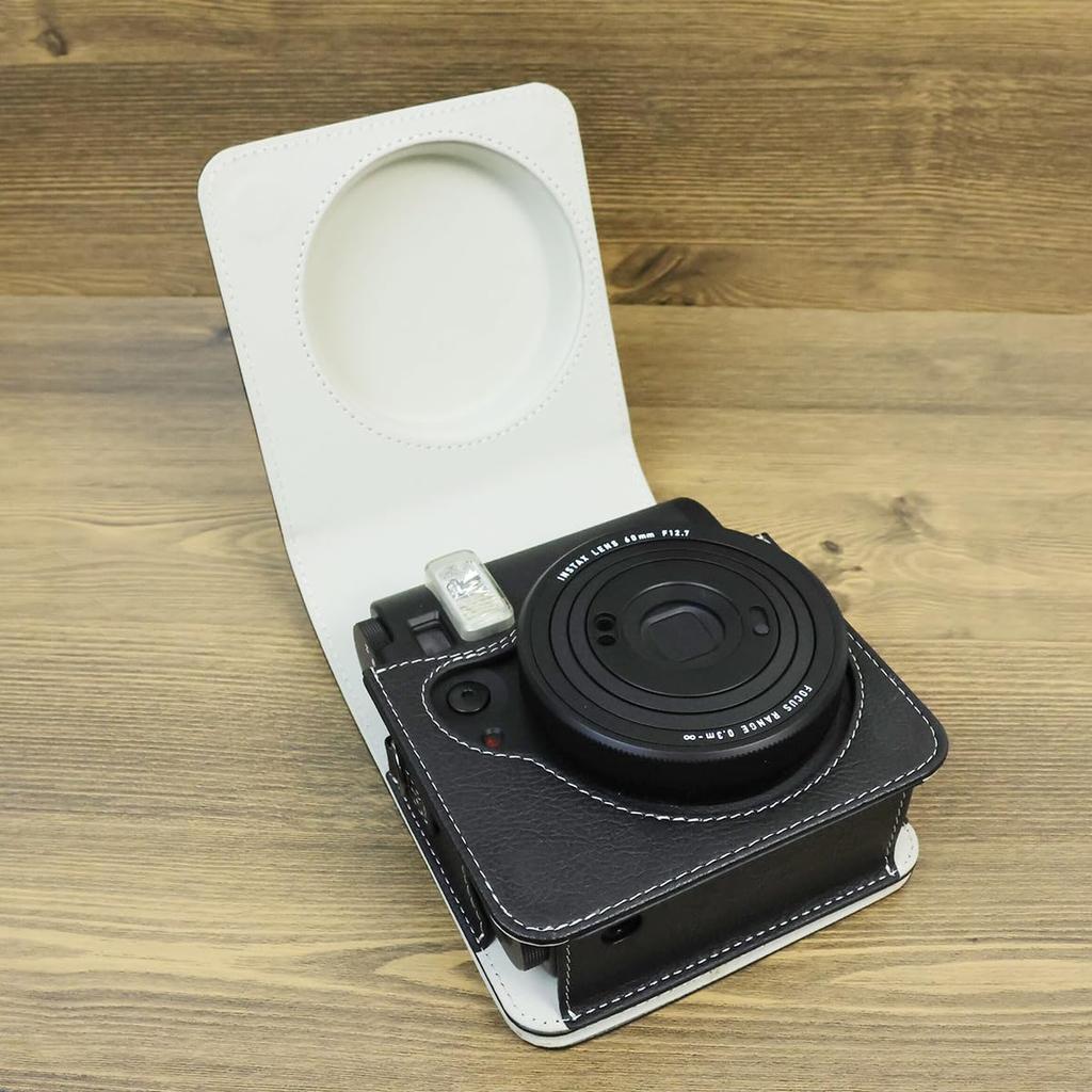 SIUTATDSH чехол для камеры из искусственной кожи, подходит для instax FUJIFILM instax mini 99, чехол-подкладка, держатель для камеры, сейсмостойкий/ударопрочный/портативный