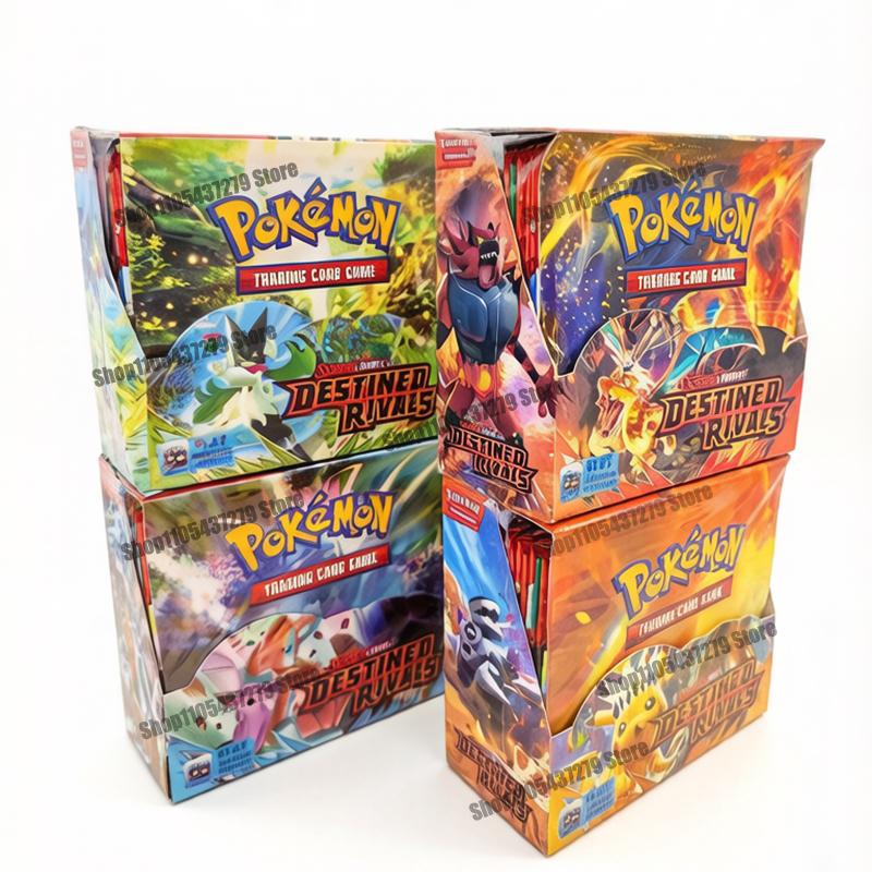 Алый Пурпурный Предопределенные Соперники 288 шт. Английская Версия TCG Classics Коробка Бустеров Коробка с 36 Пакетами Торговых Карт