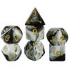DND Game Dice 7pcs Polyhedral Double Colors Dice with Tube for D&D RPG Party Entertainment Game Supplies