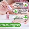 Пластиковая подставка для ногтей Yousheng Nail Art с широким основанием, обеспечивающая устойчивую поддержку пальцев при нанесении гелевого и акрилового покрытия.