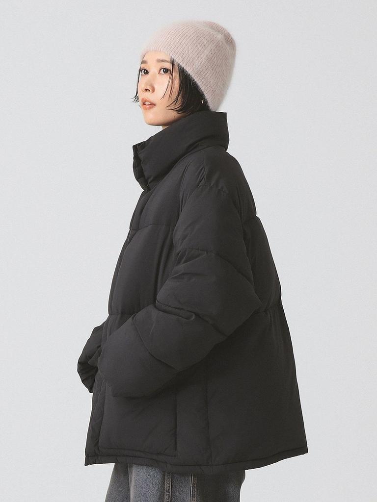 Женский утепленный блузон Ray Beams с воротником-стойкой, Черный 1