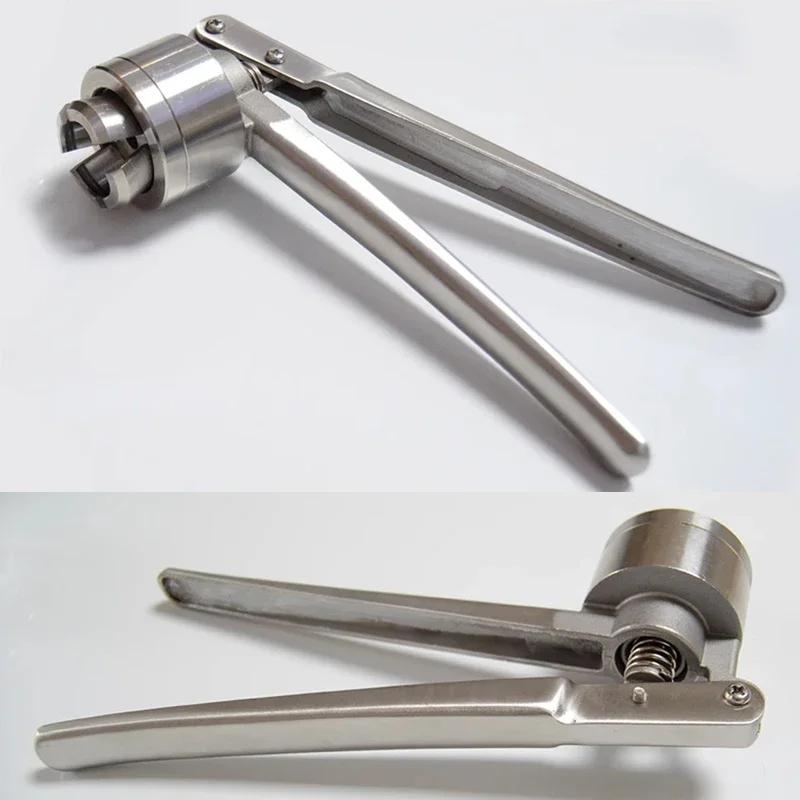 Ручной обжимной инструмент для флаконов, инструмент для обжима крышек флаконов 15 мм, ручной обжимной инструмент для флаконов с распылителем духов, машина для запайки стеклянных флаконов, укупорщик