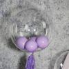 Прозрачный шар Бобо с ручной росписью DIY для детских дней рождения