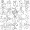 Sailor Moon Персонажи Красочный Мультяшный Артбук для Рисования и Совершенствования Ваших Навыков