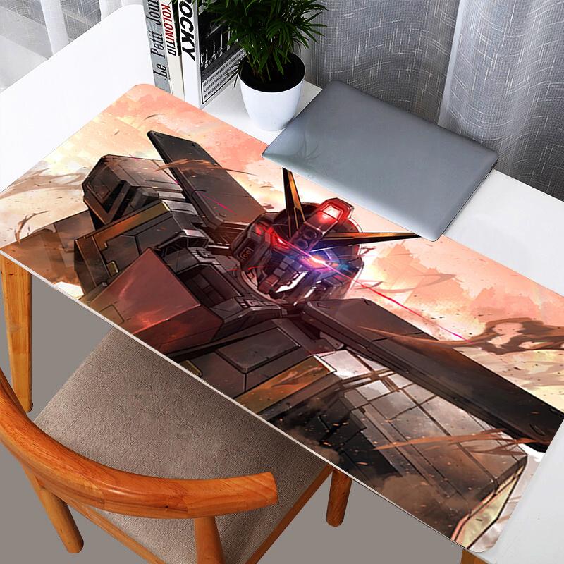 Mouse Pads Gundam Mouse Pad Kawaii Gaming Accessories Notbook Computer Speed Mini Pc Gamer Keyboard Desk Mat Mousep