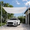 Durable Shade Net White Cloth for Garden, Plant Sun Protection Cover, Mesh Tarp Outdoor Fabric with Grommets, Sunshade Outdoor, Greenhouse,