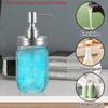 Крышка дозатора мыла Mason Jar с помпой из нержавеющей стали, герметичная крышка-помпа для дозатора мыла, замена для ванной комнаты