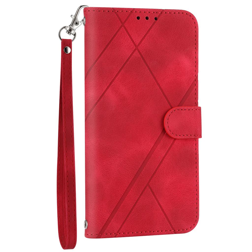 Strap Lanyard Cord Leather Wallet Phone Case For iPhone 15 14 13 12 11 Pro XS Max XR X SE2022 8 7 Plus Flip Card Slot Back Cover