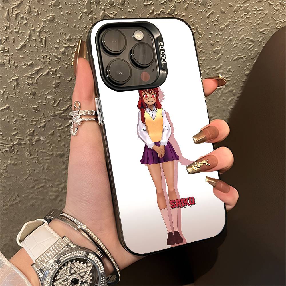 S-Saiko no S-Sutoka Phone Case For iPhone 15,16,12,14,13,17,11,E,Pro,Max,Plus,Air,Mini Black TPU Cover