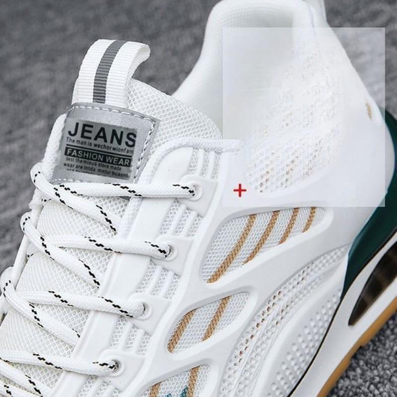 Летние новые мужские кроссовки Breathanle Air Cushion Кроссовки для бега Tennis Train Shoe Легкие нескользящие туфли на плоской подошве Tenis Masculino