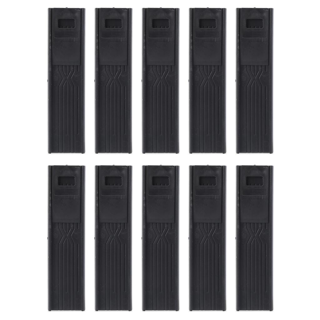 10Pcs Alto Reed Clip Black Plastic High Hardness Saxophone Clarinet AccessoriesBlack