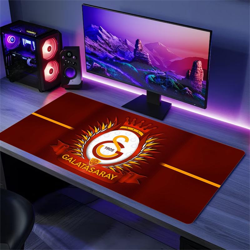 Galatasaray S.K Печать Подушка Нескользящий Большой Коврик для Мыши для Ноутбука/Планшета XXL Коврик Игровой Коврик для Мини-ПК С заблокированным краем