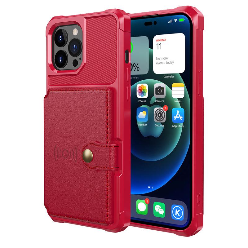 Магнитный держатель для карт в машину с защитой от падения для iPhone 17 Pro/16 Pro Max