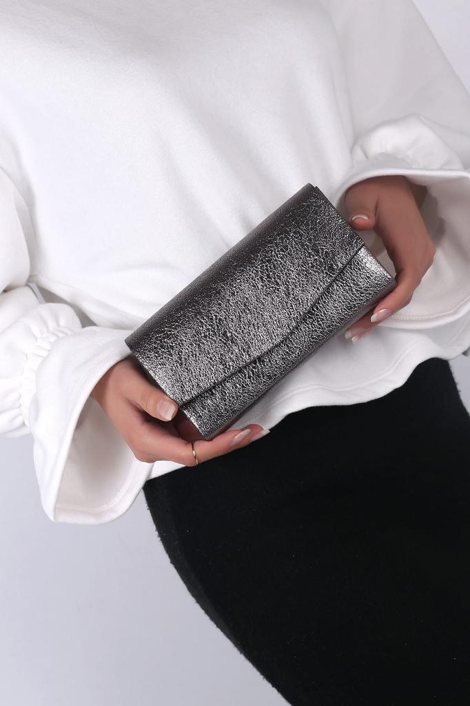 Women's Stylish and Useful Evening Dress Bag Gold Women's Clutch Bag