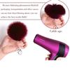 Trendy Simple Bag Pendant Fluffy Fur DIY Jewelry Keychains Fashion Accessories Key Chain Key Ring
