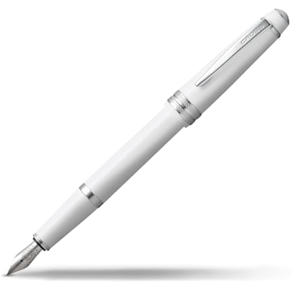 Кросс NAT0746-2FS Cross Bailey Light Белая перьевая ручка F