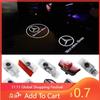 Автомобильная наклейка Для Benz Новая 2 шт. Светодиодные HD подсветки дверей автомобиля Логотип Benz Приветственный свет Для Mercedes Benz E GLC GLA GLB E GLB GLE C A Класса