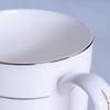 Elegant Bone China Tea Cup with Lid