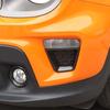 НОВИНКА-Декоративная накладка на противотуманную фару для Jeep Renegade ABS Декоративная накладка на противотуманную фару Автоаксессуары