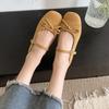 Mary Jane Shoes Spring Retro Single Shoes Women's Bow New French Gentle Ballet Shoes Single Shoes Skirt