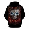 Men's Hoodie 3d Print, Horror Theme Hoodie Fashion Autumn and Winter Men's Sportswear