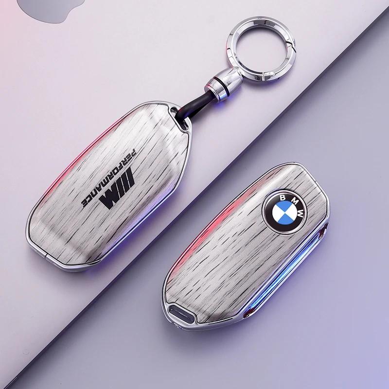 Car Key Fob Case Cover Protector For 2022-2025 BMW X1 iX1 iX XM X5 X6 X7 i7 740i U11 I20 G09 G70 G05 G06 G07