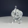 Elephant Figurine Housewarming Gifts Collection Table Centerpoece Animal Sculpture for Cabinet