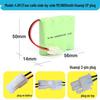 Ni-MH AA Rechargeable Battery Pack for Remote Control Cars: 3.6V to 12V