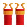 2pc/5pcs Plastic Screw Holder Screwdriver Bit Fixing Sleeve Screw Clamper Fixing Sleeve Hand Tools Plastic Screw Holder