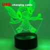 Anime Lamps Illusion Stitch LED Night Light with Remote Control Smart Touch Room Decor Lamp Valentine's Day Christmas Gifts