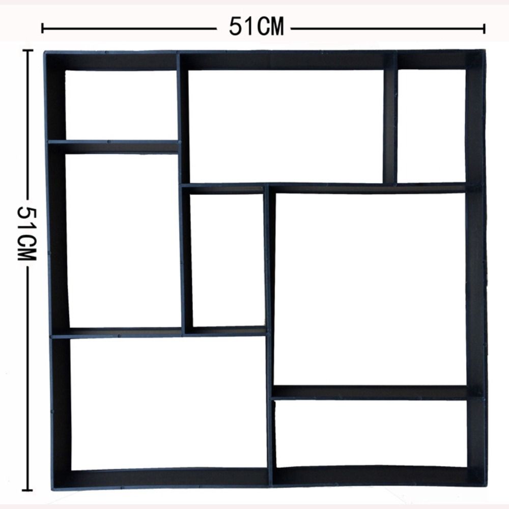 Формы для бетонных дорожек в саду своими руками, форма для цемента для пола, многоразовый производитель бетонных кирпичей