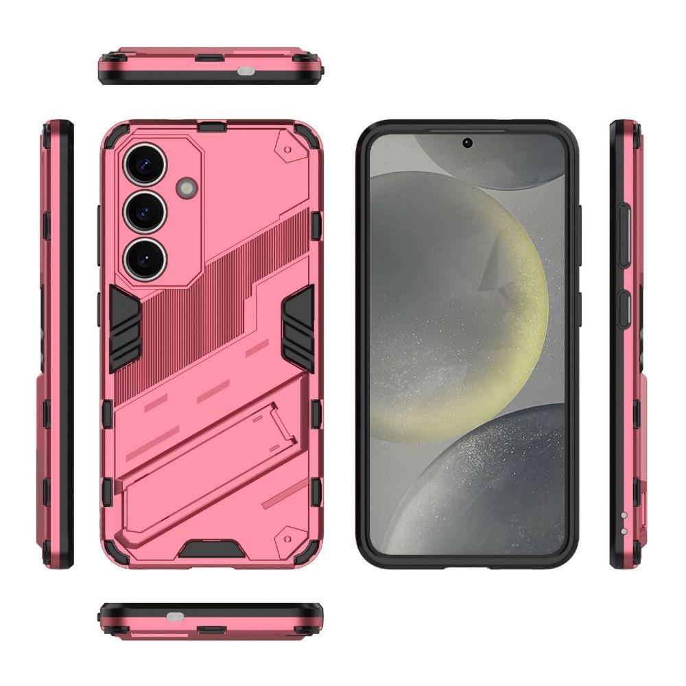 Case for Samsung Galaxy A56 5G, Military kickstand, pink