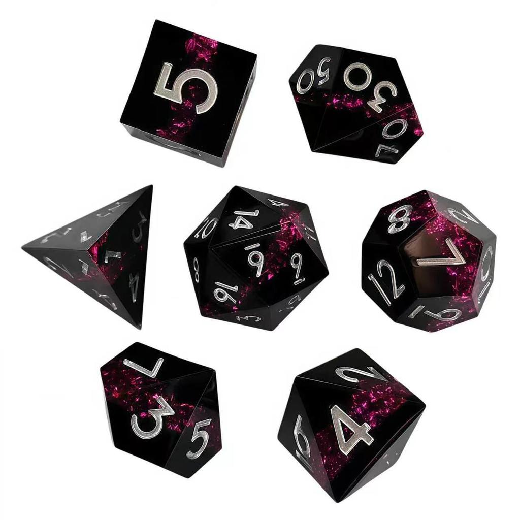 Набор кубиков-осьминогов из смолы для TRPG, COC, DND, Dungeons & Dragons