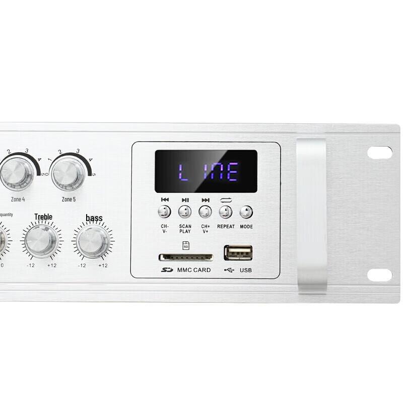 Soaiy PD-100 Bluetooth 5-зонный усилитель мощности