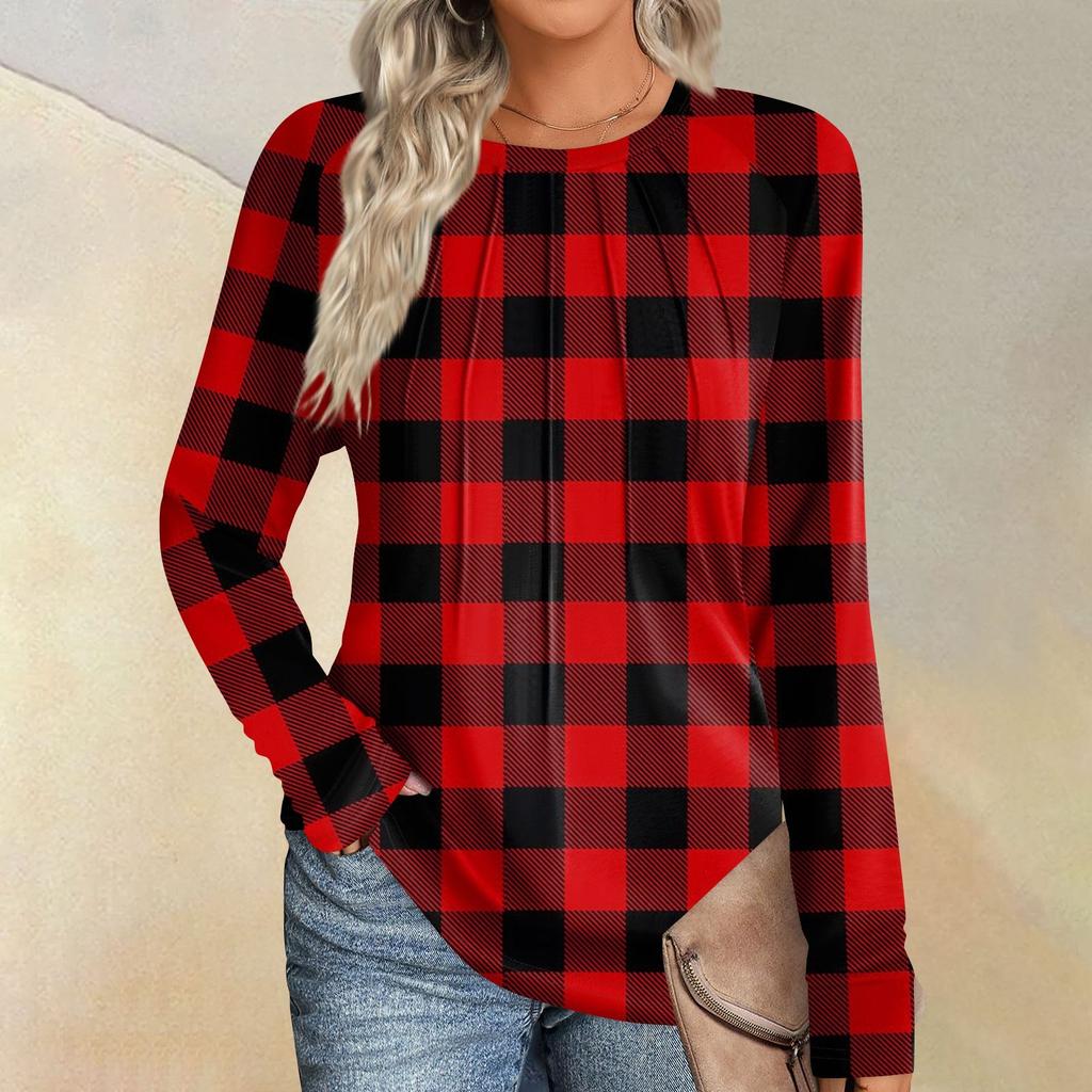 Женская мода повседневная полосатая, цветная пэчворк с длинным рукавом и круглым вырезом