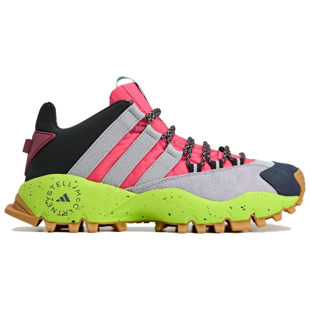 Stella McCartney X Adidas Seeulater Super Pink Solar Slime Men Sneakers Clear-Onix Semi-Solar-Slime IE8752