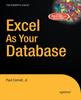 Книга Excel As Your Database