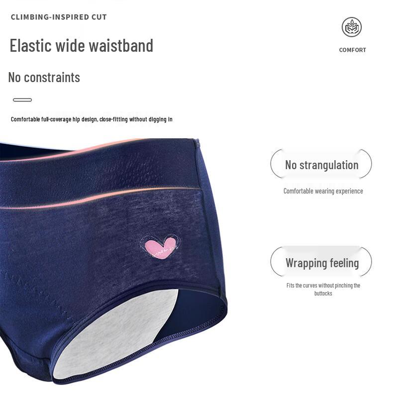 Ailier & Aurora Girls' Leak-Proof Menstrual Underwear