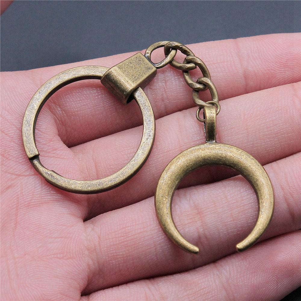 Солнце Луна Пентаграмма Брелки Женские Ювелирные Изделия Бизнес Креативный Сувенир