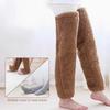 A Pair Of Packs Thickened Leg Warmth Maternity Elderly Cold Legs Winter Goose Down Knee Socks