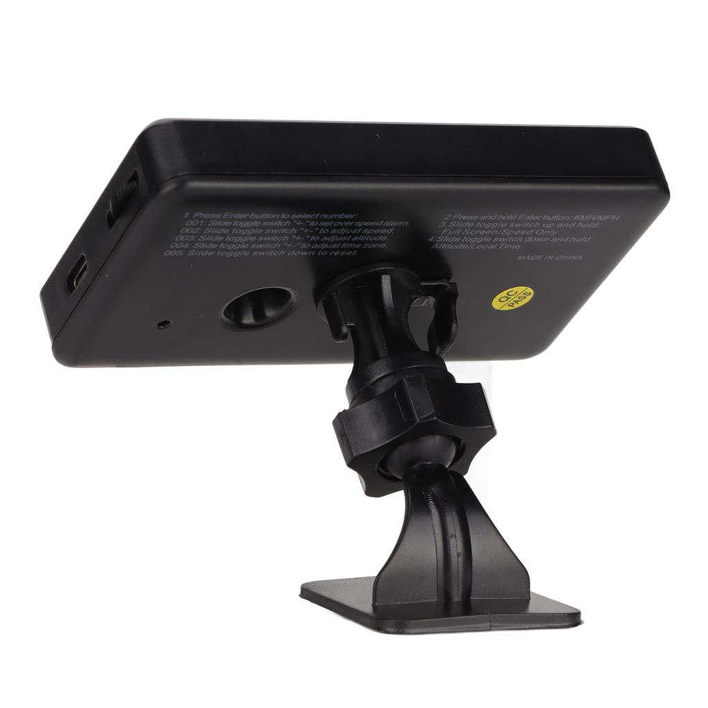 Универсальный черный 4,5-дюймовый автомобильный HUD-дисплей с 2 сигнализациями, USB-источником питания, многофункциональным GPS-датчиком HUD для