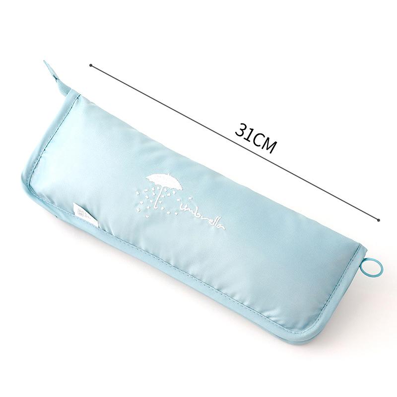 Маленький свежий принтовый зонт сумка для хранения клатч-типа абсорбирующий складной зонт сумка для выхода портативная водонепроницаемая сумка для хранения