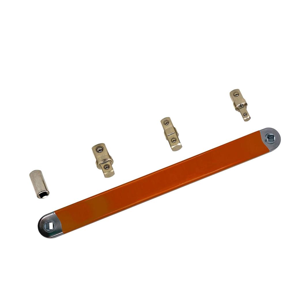 Смещенный удлинитель гаечного ключа Многофункциональный набор удлинителей гаечного ключа с трещоткой с адаптерами 12 дюймов, 14 дюймов, 3/8 дюйма