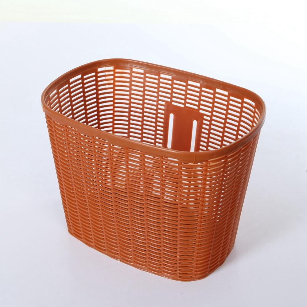 Полая детская велосипедная корзина Пластиковая корзина на руль самоката Задние велосипедные аксессуары